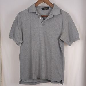 BANANA REPUBLIC Men's Small Classic Gray Polo Shirt